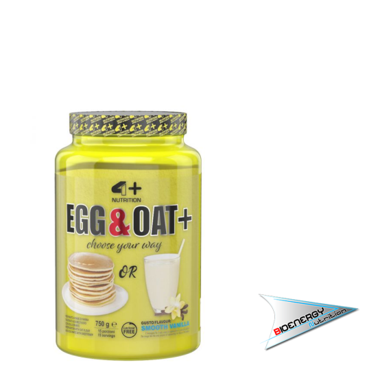 4PiuNutrition-EGG & OAT+ (Conf. 750 gr)   Vaniglia  