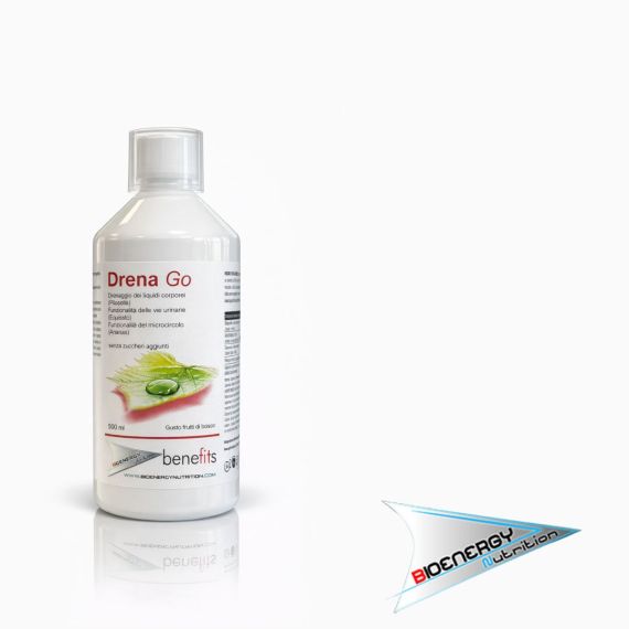 Benefits - Fitness Experience-Drena Go (500 ml)  500 ml Frutti di bosco  