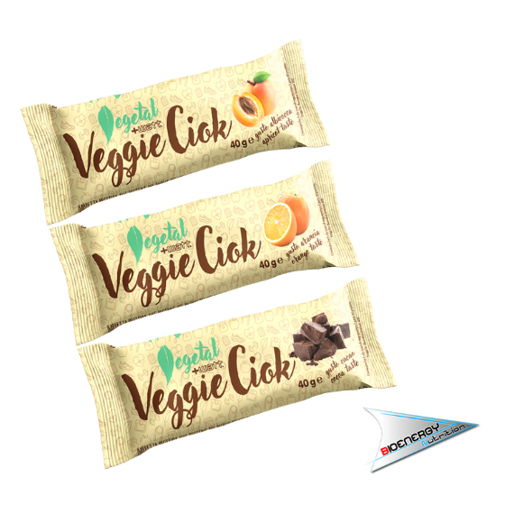 +Watt-VEGGIE CIOK (Confezione 24 barrette da 40 gr)   Arancia  