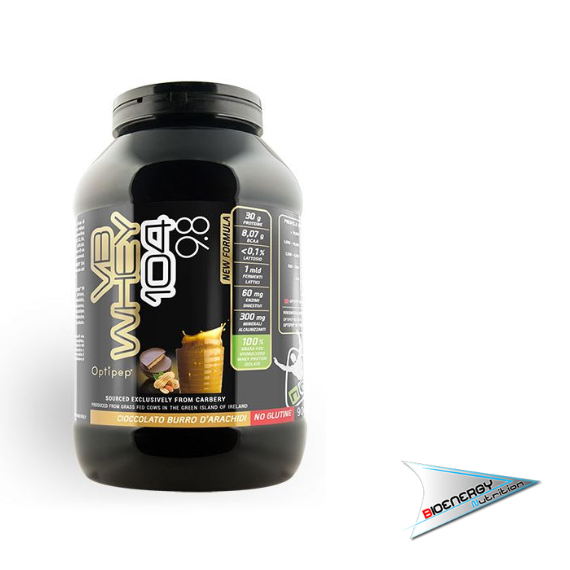Net-VB WHEY 104 9.8 (Conf. 900 gr)  900 gr Cioccolato al Burro d'Arachidi  