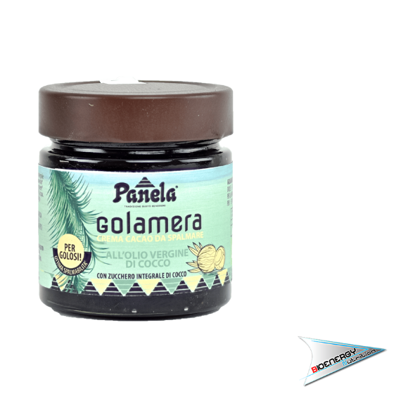 Panela-GOLAMERA ALL’OLIO VERGINE DI COCCO BIOLOGICO (Conf. 220 gr)     