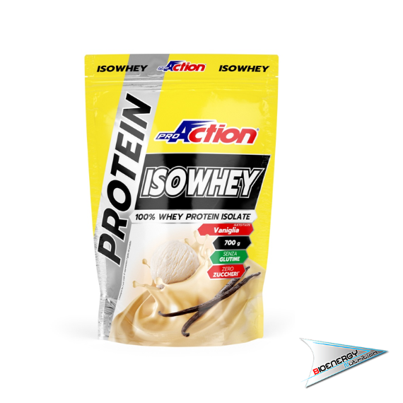 Pro Action-PROTEIN ISOWHEY (Conf. 700 gr)  700 gr Vaniglia  